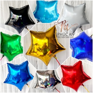 Bóng kiếng sao 45cm siêu nhũ trang trí sinh nhật party
