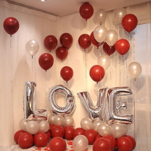 Set trang trí đẹp lung linh cho tình nhân chữ i love you (COMBO 162)