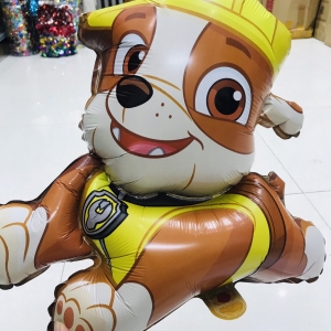 Bóng kiếng nhôm 70cm chú chó tinh nghịch trang trí sinh nhật HPBD