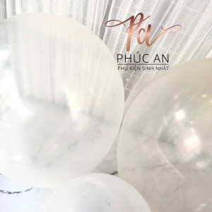 Bóng cao su trong suốt 24INCH đựng kim tuyến lấp lánh trang trí tiệc sinh nhật