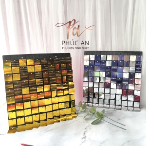 Tấm Sequin Gió Tạo Phong Nền (Backdrop), Phụ Kiện Trang Trí Sinh Nhật Và Tiệc Cưới