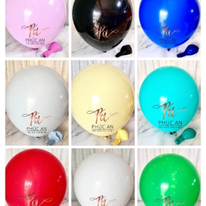 Bóng pastel 18inch trang trí tiệc hpbd loại to 45cm