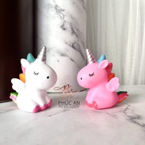 Ngựa Ponny mini trang trí bánh kem dễ thương
