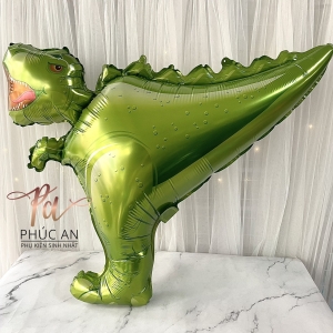 Bóng khủng long trang trí sinh nhật cho bé trai - bóng kiếng nhôm 90cm màu đẹp size to