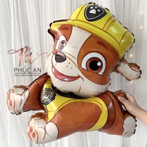 Bóng kiếng nhôm 70cm chú chó tinh nghịch trang trí sinh nhật HPBD
