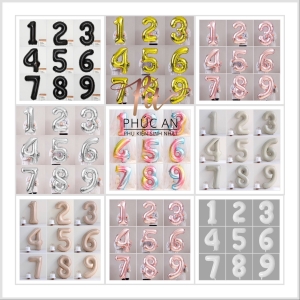 Bóng số 75-85cm trang trí tiệc sinh nhật HPBD