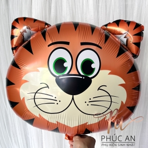 Bóng kiếng đầu cọp to 50cm trang trí sinh nhật, happy birthday cho bé trai và gái