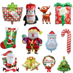 Bóng kiếng nhôm trang trí noel đẹp lung linh
