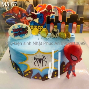 BÁNH KEM CHỦ ĐỀ NGƯỜI NHỆN