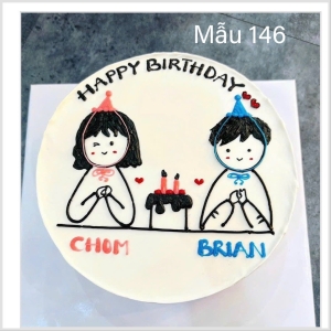 BÁNH KEM VẼ HÌNH